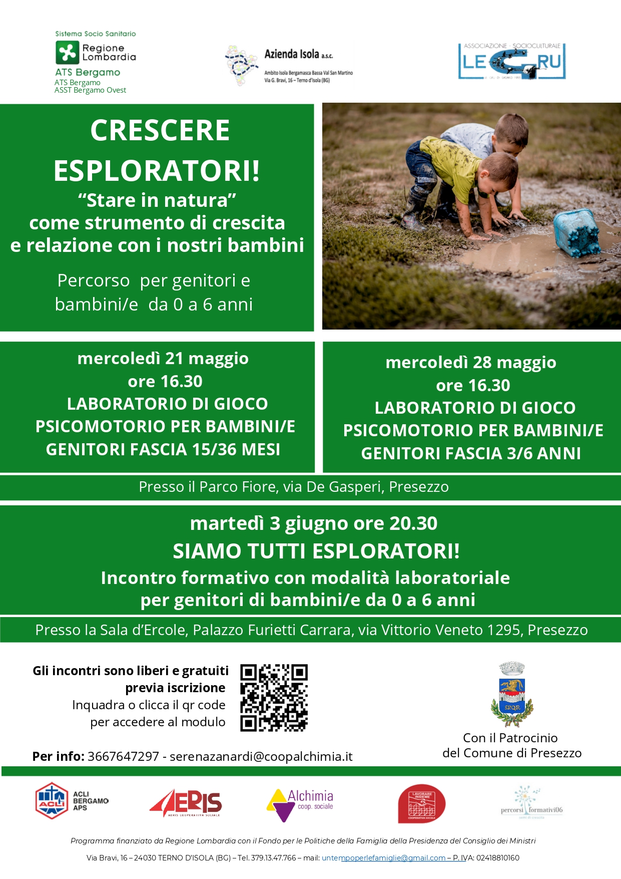 CRESCERE ESPLORATORI!