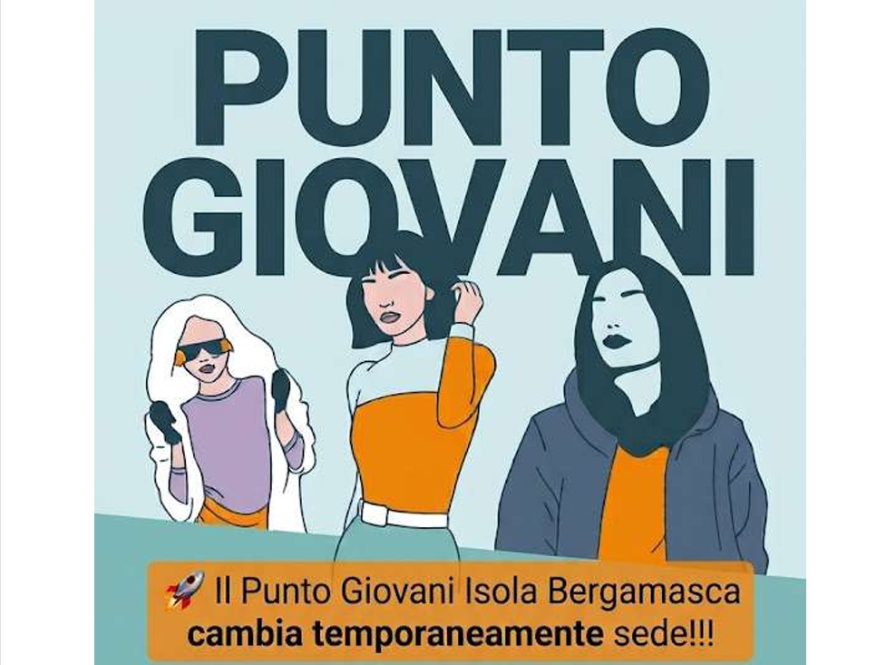 immagine di Cambio sede temporaneo - Punto Giovani Isola Bergamasca