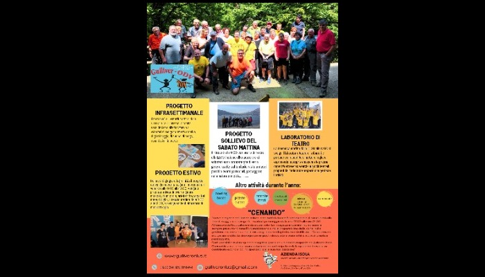 «Cenando» dell'Associazione Gulliver Bando Associazioni 2025