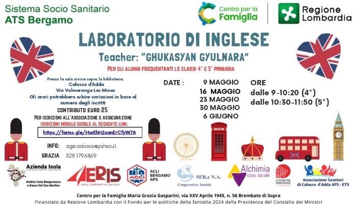 immagine di Laboratorio d'inglese