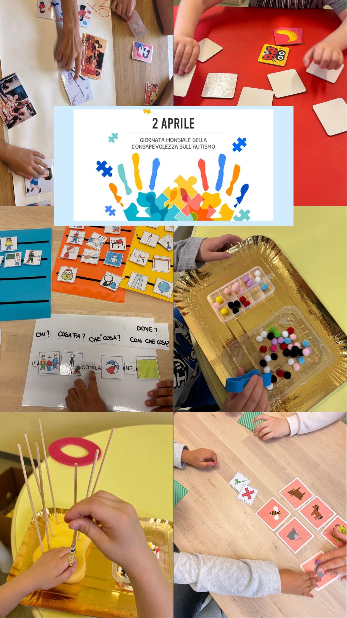 2 aprile - giornata mondiale della consapevolezza sull'autismo