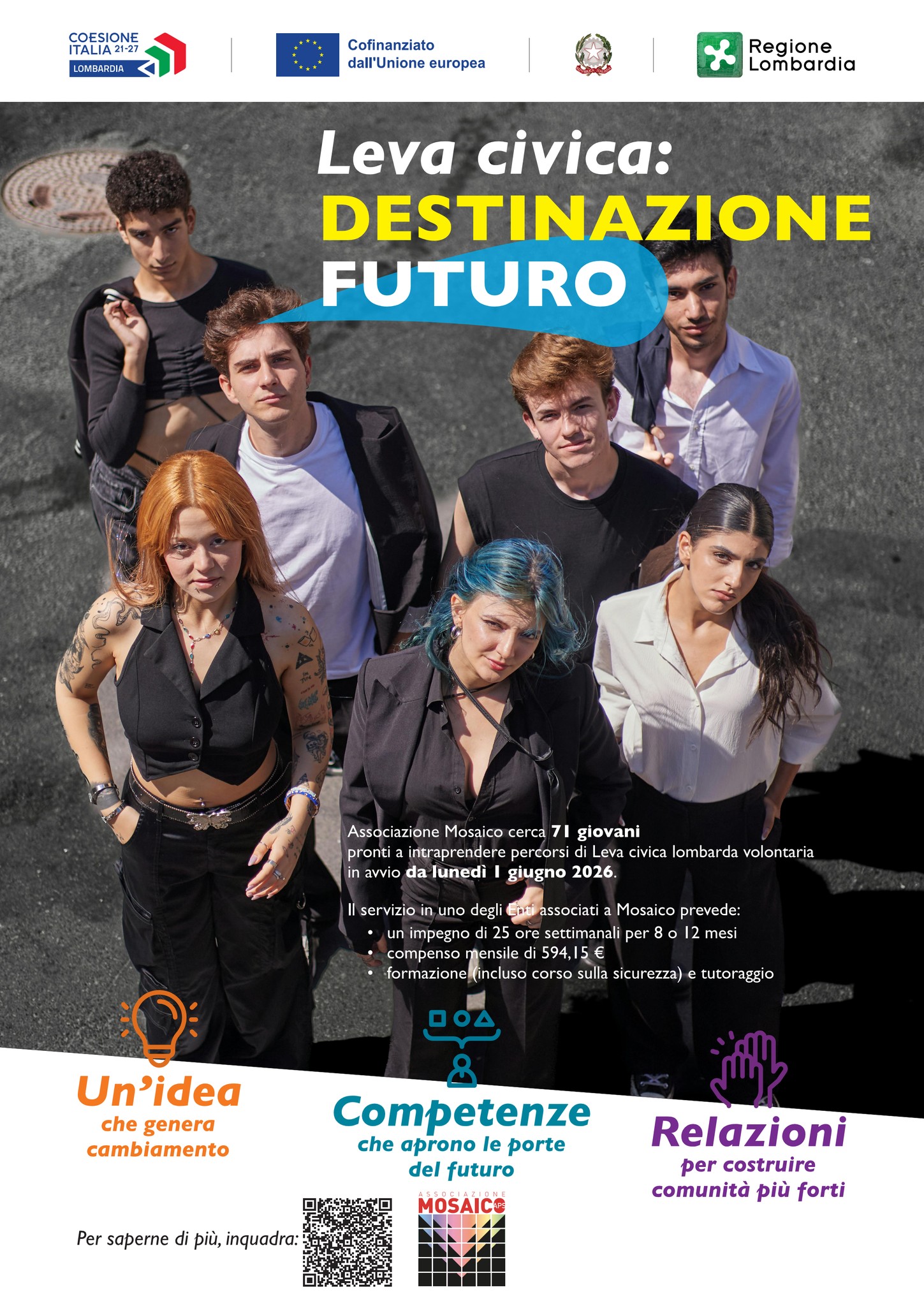 Leva Civica: destinazione futuro